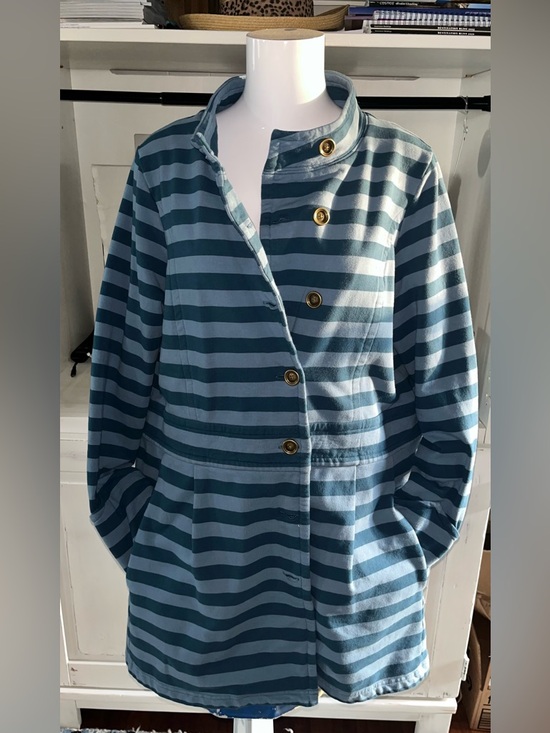Matilda Jane Jackets & Blazers - Liquidating! 
Matilda Jane Striped Blue Utility Jacket-Pre-loved ❤️